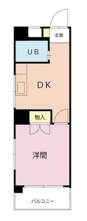 北浦和駅 徒歩3分 4階の物件間取画像